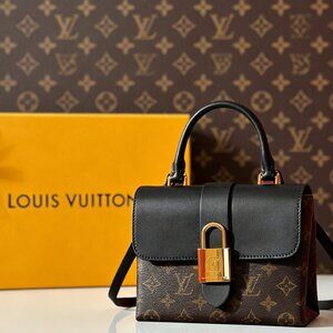 Louis Vuitton Locky BB Monogram Black Leather